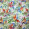 82% Nylon & 18% Spandex Tropical Parrot Printed Spandex Fabric 55/56" Width